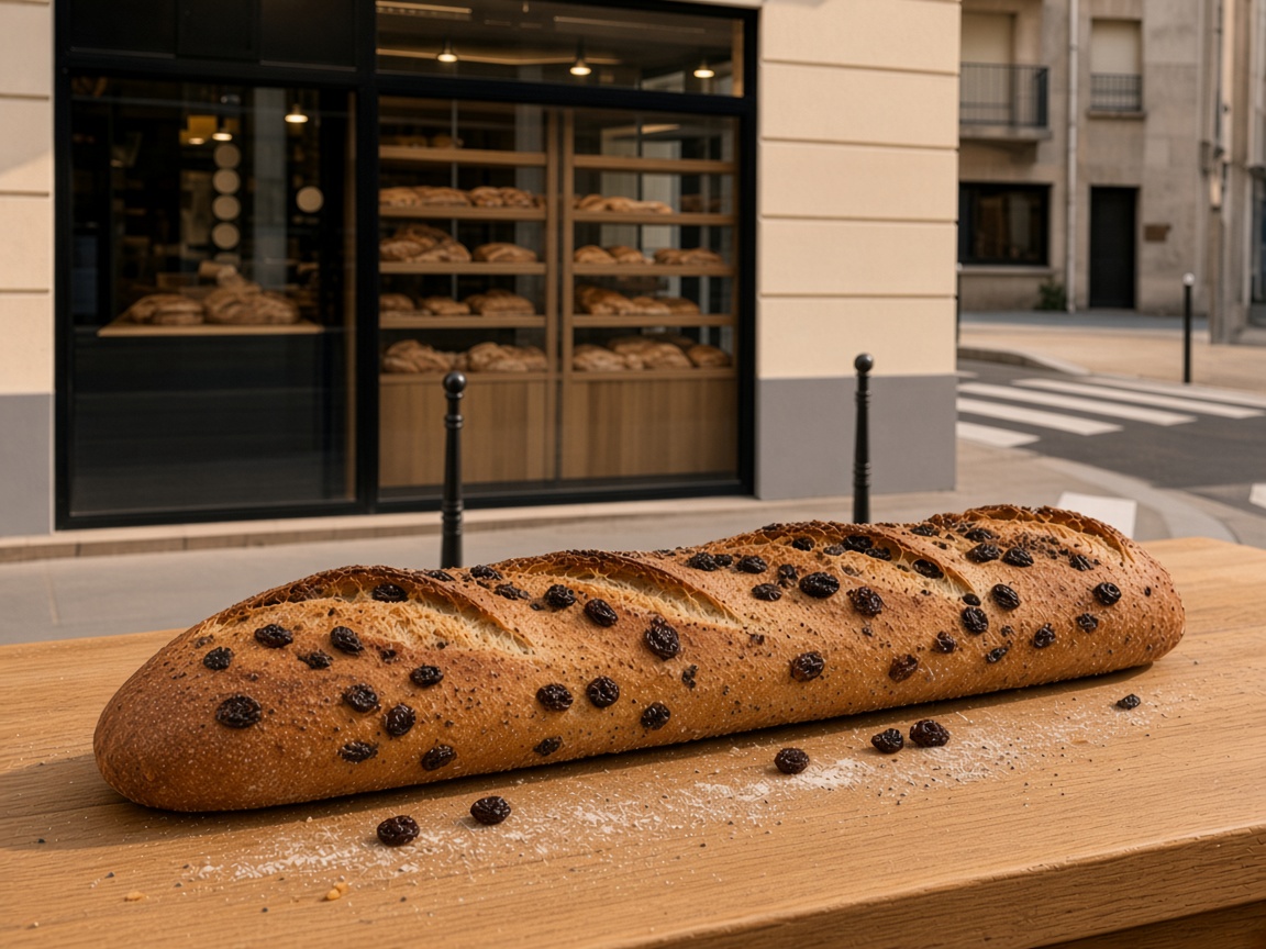 Bûche au raisin