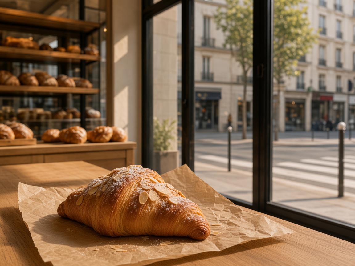 Croissant aux amandes