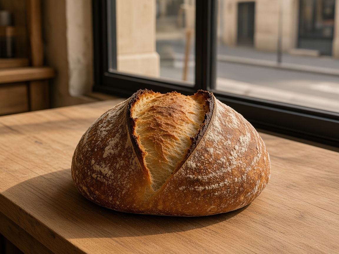 Miche de pain au levain